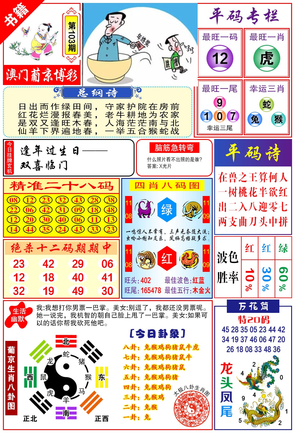 103期澳门万花筒[图]